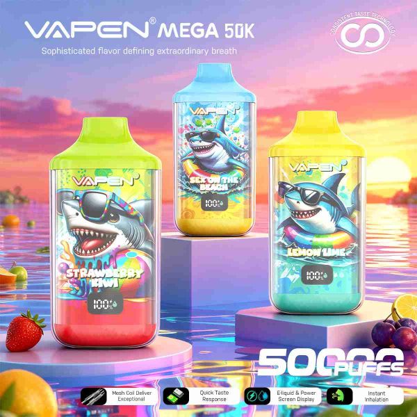 EU Warehouse VAPEN Mega 50000 Puffs Disposable Vape Wholesale - [VapzVape]