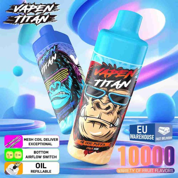 EU Warehouse VAPEN TITAN 10000 Puffs Disposable Vape Wholesale - [VapzVape]