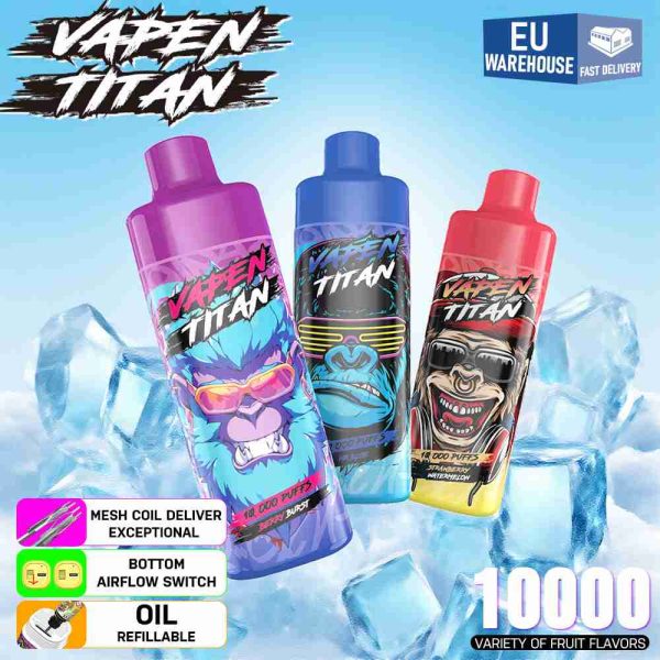 EU Warehouse VAPEN TITAN 10000 Puffs Disposable Vape Wholesale - [VapzVape]