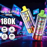 EU Warehouse WASPE Crystal 8 in 1  180K Puffs 68ml Disposable Vape Wholesale - [VapzVape]