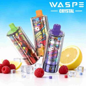 EU Warehouse WASPE Crystal 8 in 1  180K Puffs 68ml Disposable Vape Wholesale - [VapzVape]