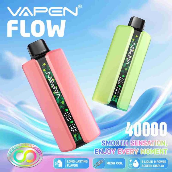 EU Warehouse VAPEN FLOW 40000 Puffs Disposable Vape Wholesale - [VapzVape]