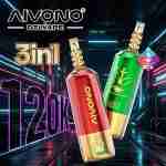 EU Warehouse AIVONO DTL 3 IN 1 120K Puffs Disposable Vape Wholesale - [VapzVape]