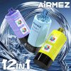 Entrepôt UE Airmez 12 en 1 300K Puffs jetables Vape en gros - [VapzVape]
