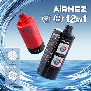 EU Warehouse Airmez 12 IN 1 300K Puffs Disposable Vape Wholesale - [VapzVape]