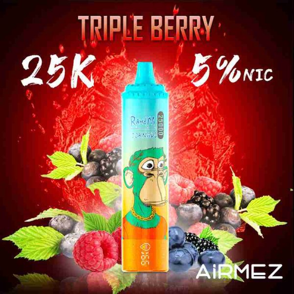 EU Warehouse Airmez Tornado 25000 Puffs Disposable Vape Wholesale - [VapzVape]