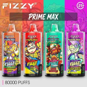 EU Warehouse FIZZY PRIME MAX 80000 Puffs Disposable Vape Wholesale - [VapzVape]