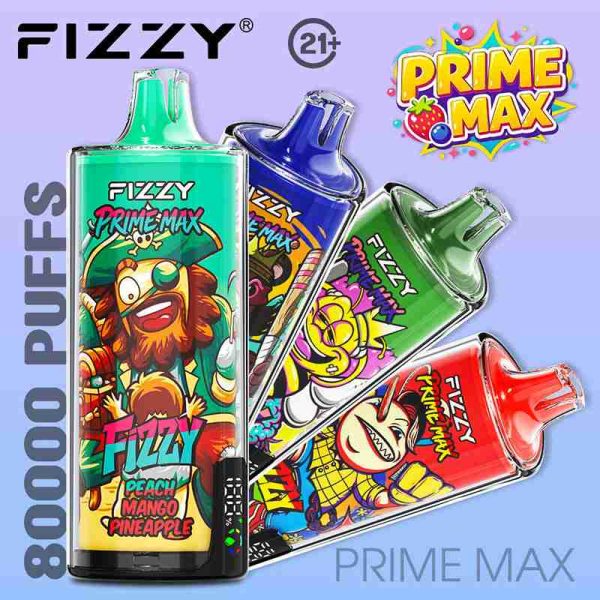 EU Warehouse FIZZY PRIME MAX 80000 Puffs Disposable Vape Wholesale - [VapzVape]