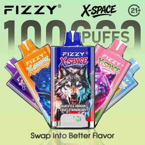 EU Warehouse FIZZY X-SPACE 100K Puffs Disposable Vape Wholesale - [VapzVape]