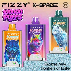 EU Warehouse FIZZY X-SPACE 100K Puffs Disposable Vape Wholesale - [VapzVape]