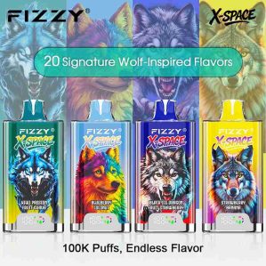 EU Warehouse FIZZY X-SPACE 100K Puffs Disposable Vape Wholesale - [VapzVape]