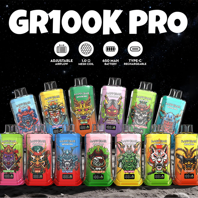 EU Warehouse HAPP BAR GR PRO 100K  Puffs Disposable Vape Wholesale - [VapzVape]