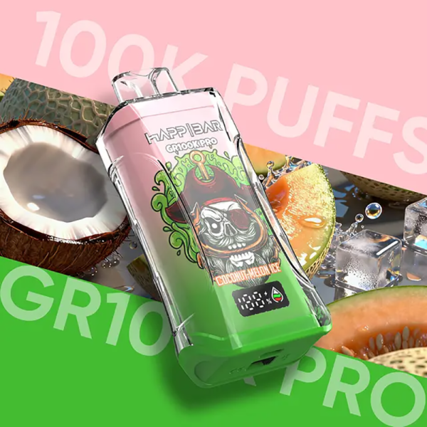EU Warehouse HAPP BAR GR PRO 100K  Puffs Disposable Vape Wholesale - [VapzVape]