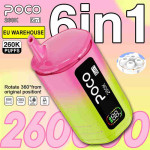 EU Warehouse POCO 6IN1 260K Puffs Disposable Vape Wholesale - [VapzVape]