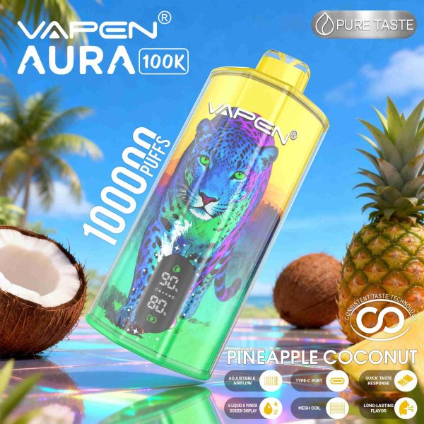EU Warehouse VAPEN AURA 100K Puffs Disposable Vape Wholesale - [VapzVape]
