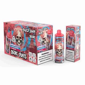 EU Warehouse Razz bar 3IN1 160K  Puffs Disposable Vape Wholesale - [VapzVape]