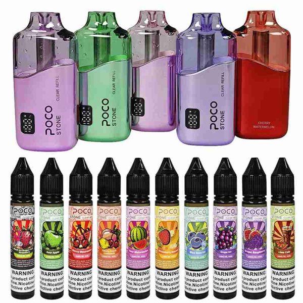 EU Warehouse POCO Stone 75000 Puffs Disposable Vape Wholesale - [VapzVape]