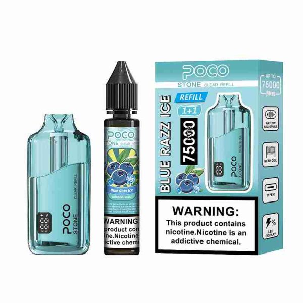 EU Warehouse POCO Stone 75000 Puffs Disposable Vape Wholesale - [VapzVape]