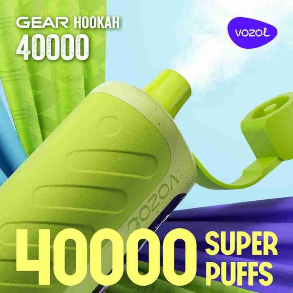 EU Warehouse VOZOL Gear Hookah 40000 Puffs Disposable Vape Wholesale - [VapzVape]