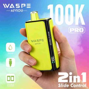 EU Warehouse Waspe Double Flavor PRO 100K Puffs Disposable Vape Wholesale - [VapzVape]