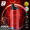 EU-Lager ZOOY king TRIPLE 3IN1 80000 Puffs Einweg Vape Großhandel – [VapzVape]