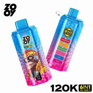 EU Warehouse ZOOY 6IN1 120K Puffs Disposable Vape Wholesale - [VapzVape]