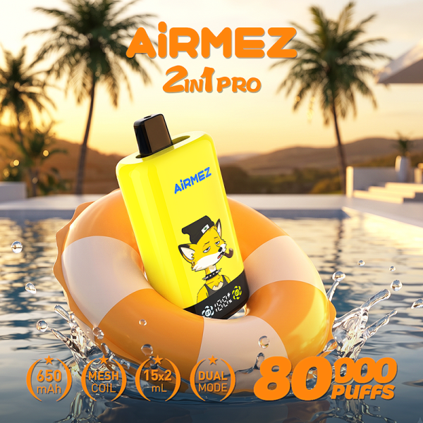 Airmez FOX 2IN1 PRO 80000 Puffs - 图片 3