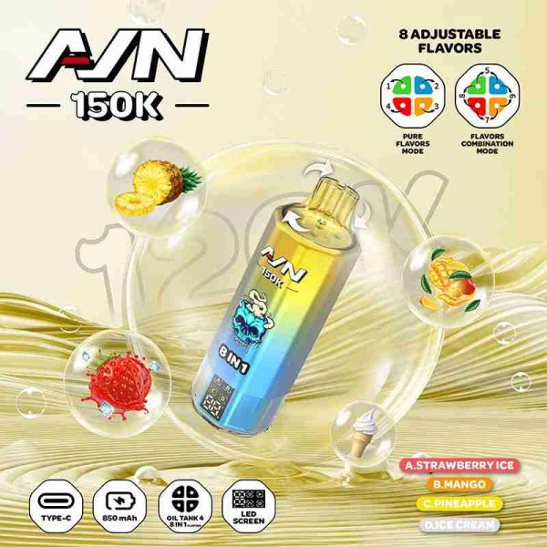 EU Warehouse AIVONO AIM AVN 150k Puffs Disposable Vape Wholesale - [VapzVape]