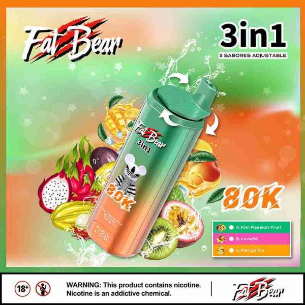 EU Warehouse AIVONO AIM FATBEAR 80000 Puffs Disposable Vape Wholesale - [VapzVape]