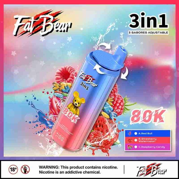 EU Warehouse AIVONO AIM FATBEAR 80000 Puffs Disposable Vape Wholesale - [VapzVape]