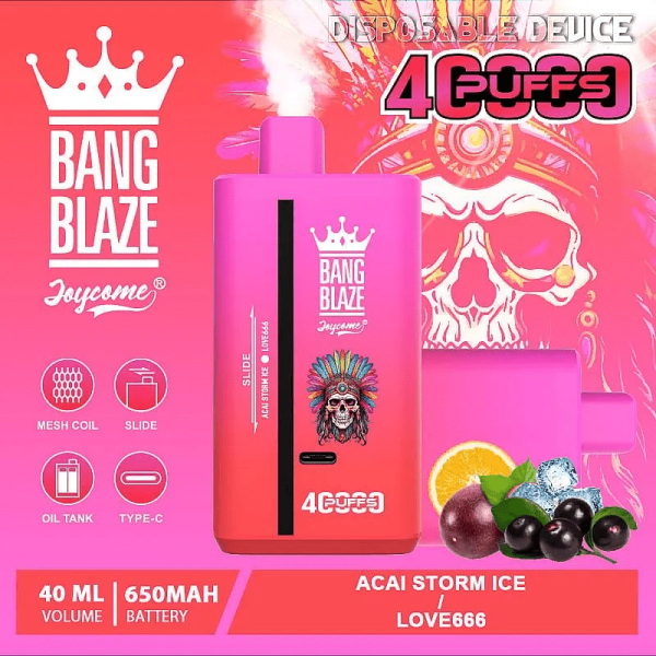 EU Warehouse BANG BLAZE 40000  Puffs 40ml Disposable Vape Wholesale - [VapzVape]