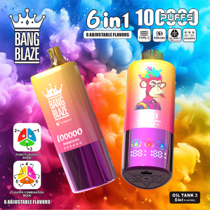 EU Warehouse BANG BLAZE 6 IN 1 100k Puffs Disposable Vape Wholesale - [VapzVape]