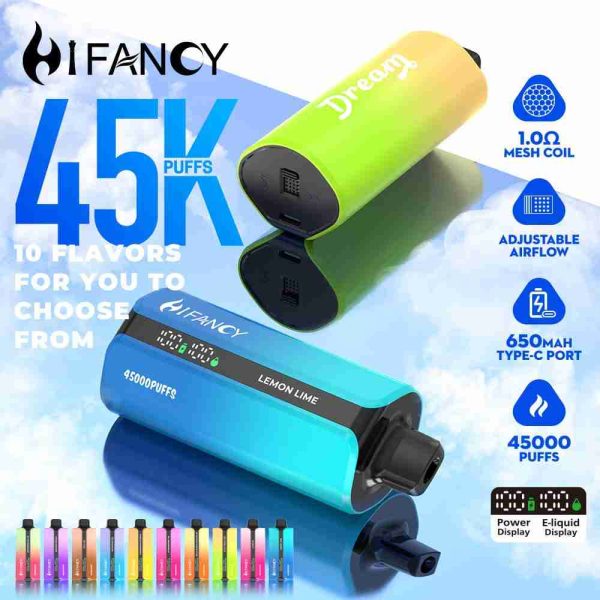 EU-Lager HIFANCY DREAM 45000 Puffs Einweg Vape Großhandel – [VapzVape]