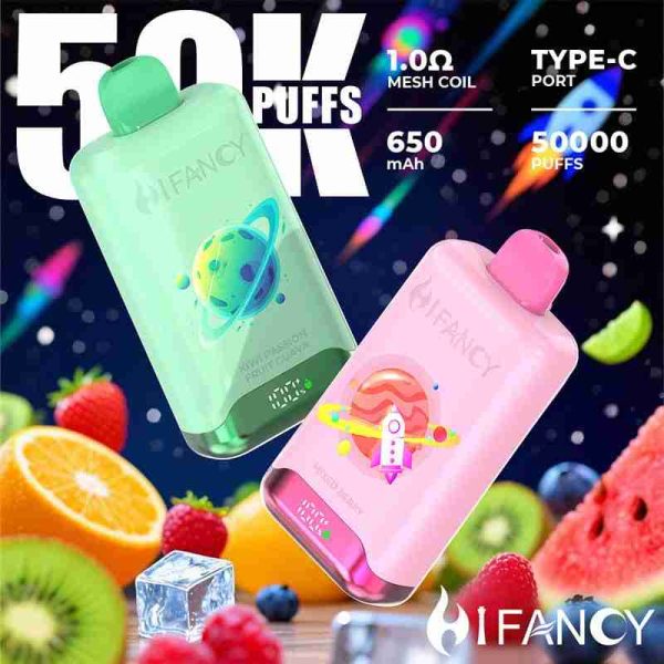 EU Warehouse HIFANCY SPACE 50000 Puffs Disposable Vape Wholesale - [VapzVape]