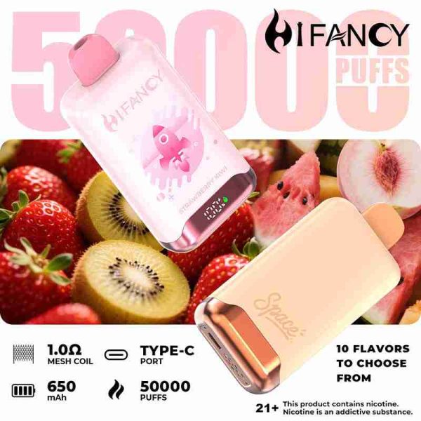 EU Warehouse HIFANCY SPACE 50000 Puffs Disposable Vape Wholesale - [VapzVape]
