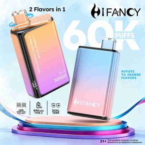 EU Warehouse HIFANCY TWIN MAX 60000 Puffs Disposable Vape Wholesale - [VapzVape]
