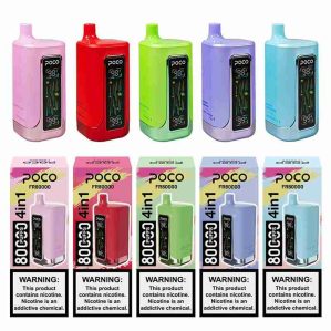 EU Warehouse POCO FR 4 in 1 80000 Puffs Disposable Vape Wholesale - [VapzVape]