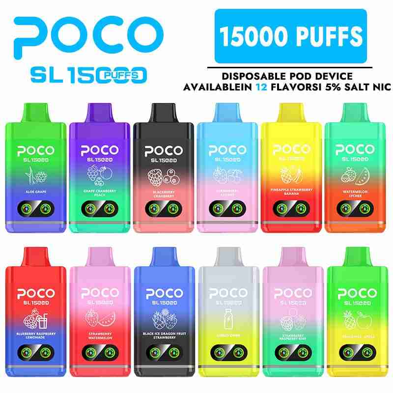 EU-Lager POCO SL 15000 Puffs Einweg Vape Großhandel – [VapzVape]