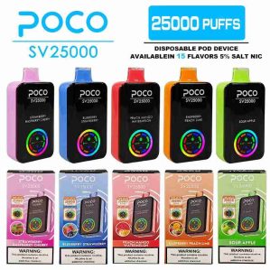 EU Warehouse POCO SV25000 Puffs Disposable Vape Wholesale - [VapzVape]