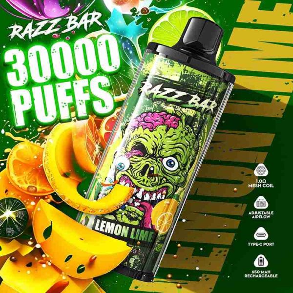EU Warehouse Razz Bar 30000 Puffs Disposable Vape Wholesale - [VapzVape]