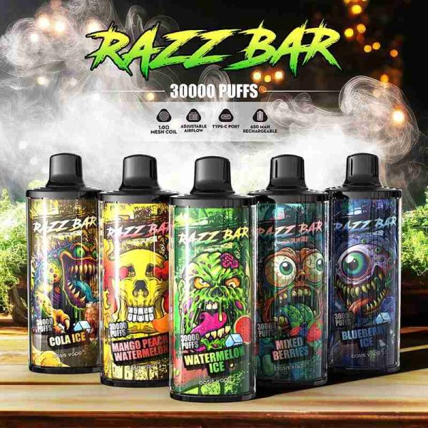 EU Warehouse Razz Bar 30000 Puffs Disposable Vape Wholesale - [VapzVape]