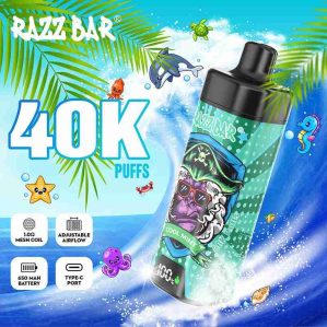 EU Warehouse Razz Bar 40000 Puffs Disposable Vape Wholesale - [VapzVape]