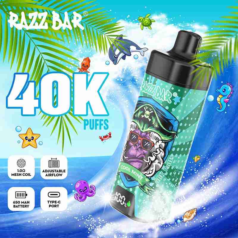 EU-Lager Razz Bar 40000 Puffs Einweg Vape Großhandel – [VapzVape]