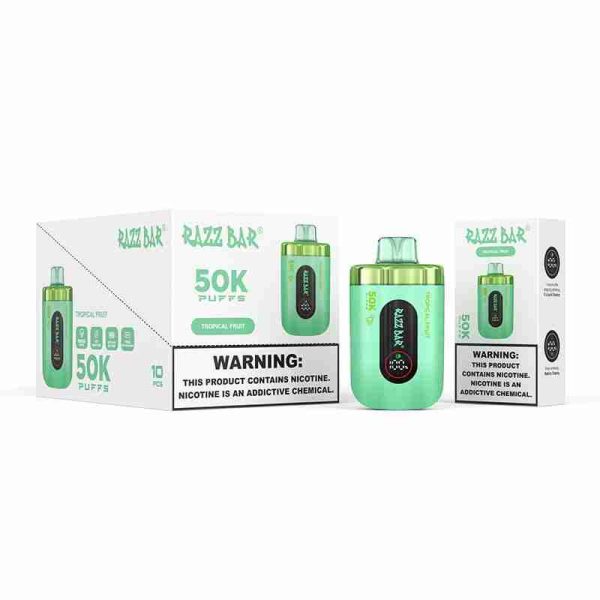 EU Warehouse Razz Bar 50000 puffs Disposable Vape Wholesale - [VapzVape]