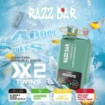 EU Warehouse Razz Bar Twis 40000 Puffs Disposable Vape Wholesale - [VapzVape]