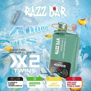 EU Warehouse Razz Bar Twis 40000 Puffs Disposable Vape Wholesale - [VapzVape]