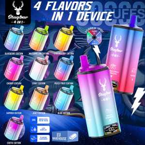 EU Warehouse Stagbar 4IN1 80000 Puffs Disposable Vape Wholesale - [VapzVape]