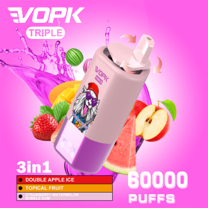 EU Warehouse VOPK Triple 3in1 60000 Puffs Disposable Vape Wholesale - [VapzVape]