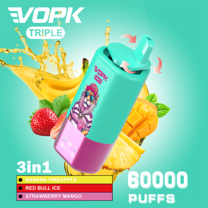 EU Warehouse VOPK Triple 3in1 60000 Puffs Disposable Vape Wholesale - [VapzVape]