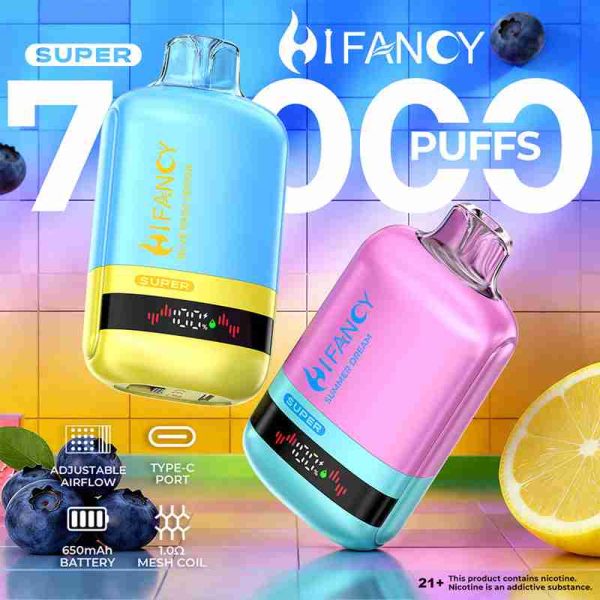 EU Warehouse HIFANCY SUPER 70000 Puffs Disposable Vape Wholesale - [VapzVape]